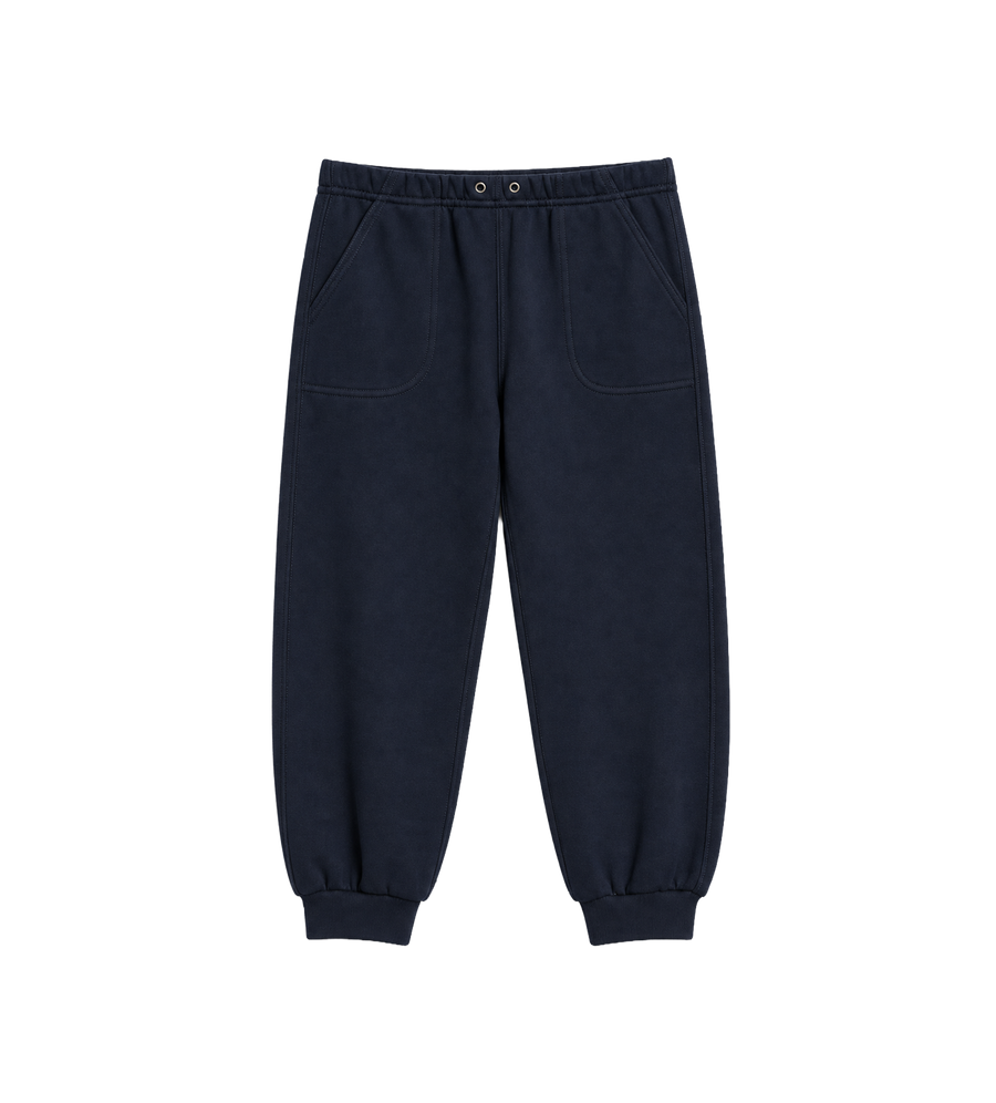 Kids Cotton Pants Dark Blue