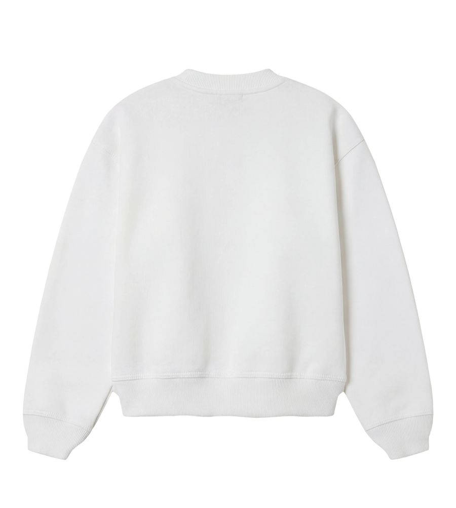 Gucci children's cotton sweatshirt with print in White