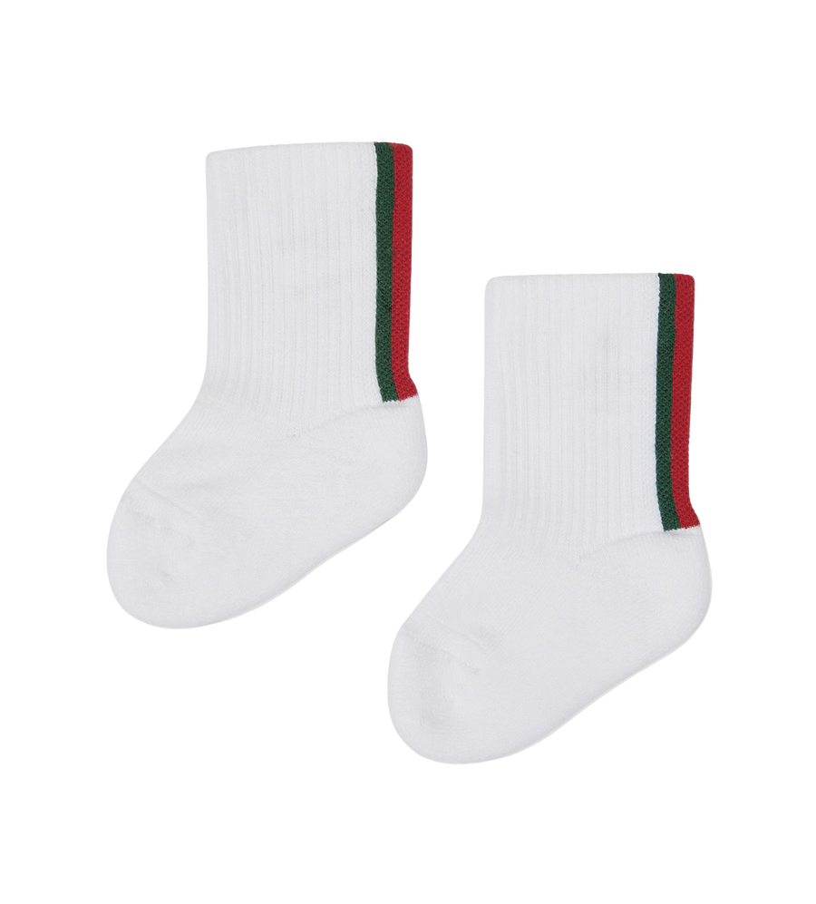 Baby Socks with Web White