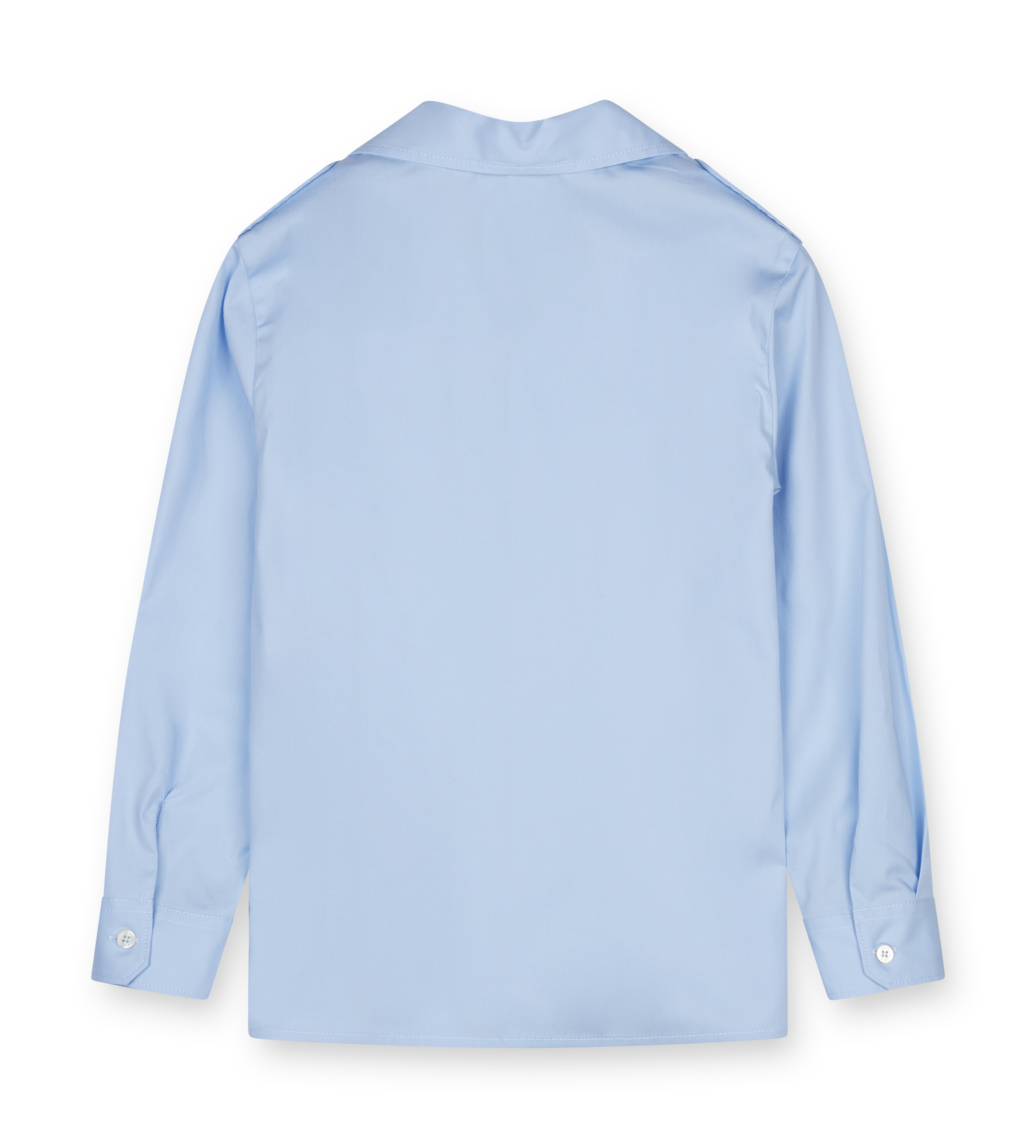 Light blue shirt on a white background