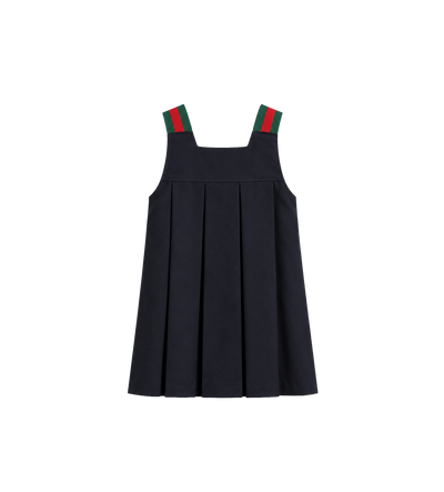 Kids Wollen Jurk Donkerblauw