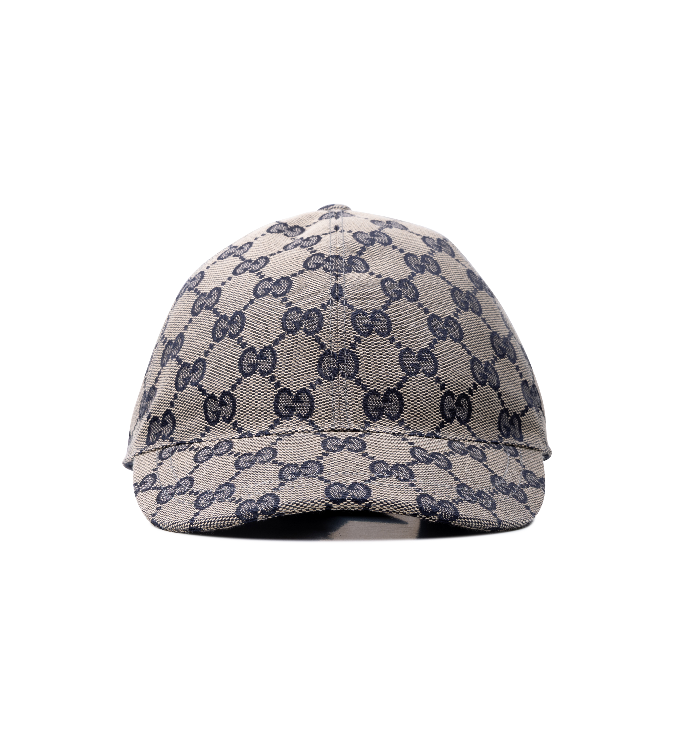 Gucci Original GG Canvas Baseball Hat in Beige and Blue (Kids)