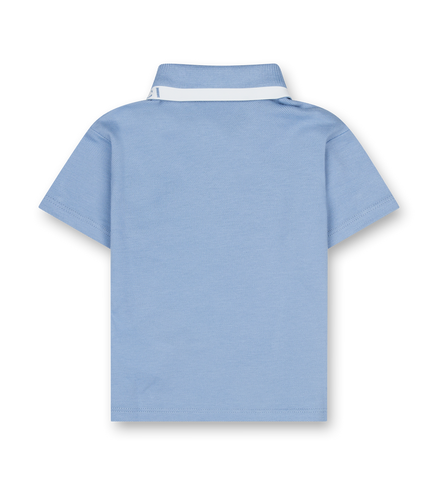 Light blue polo shirt from gucci