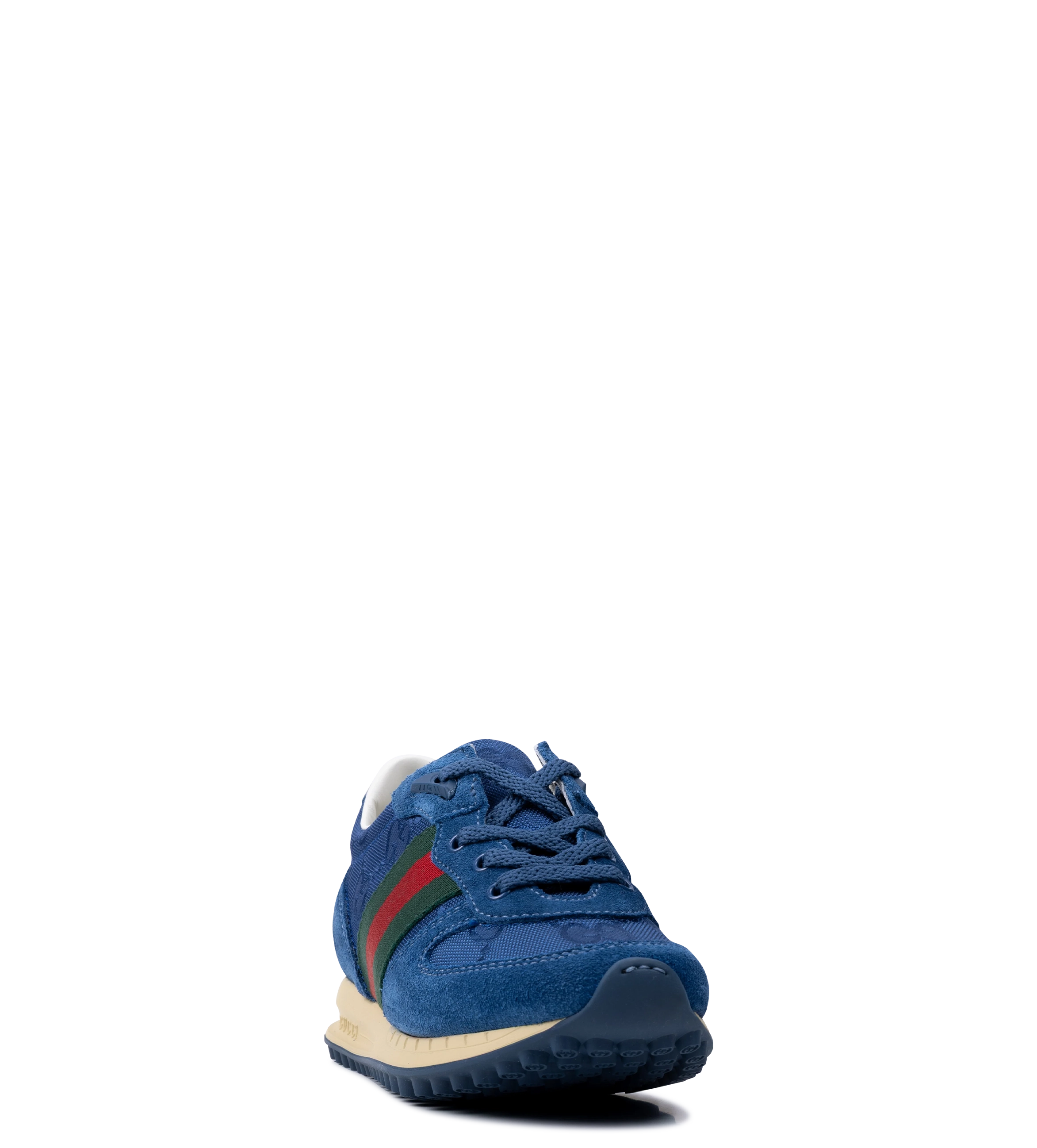 Gucci Re-Motion leersuède Sneakers in blauw (TD)