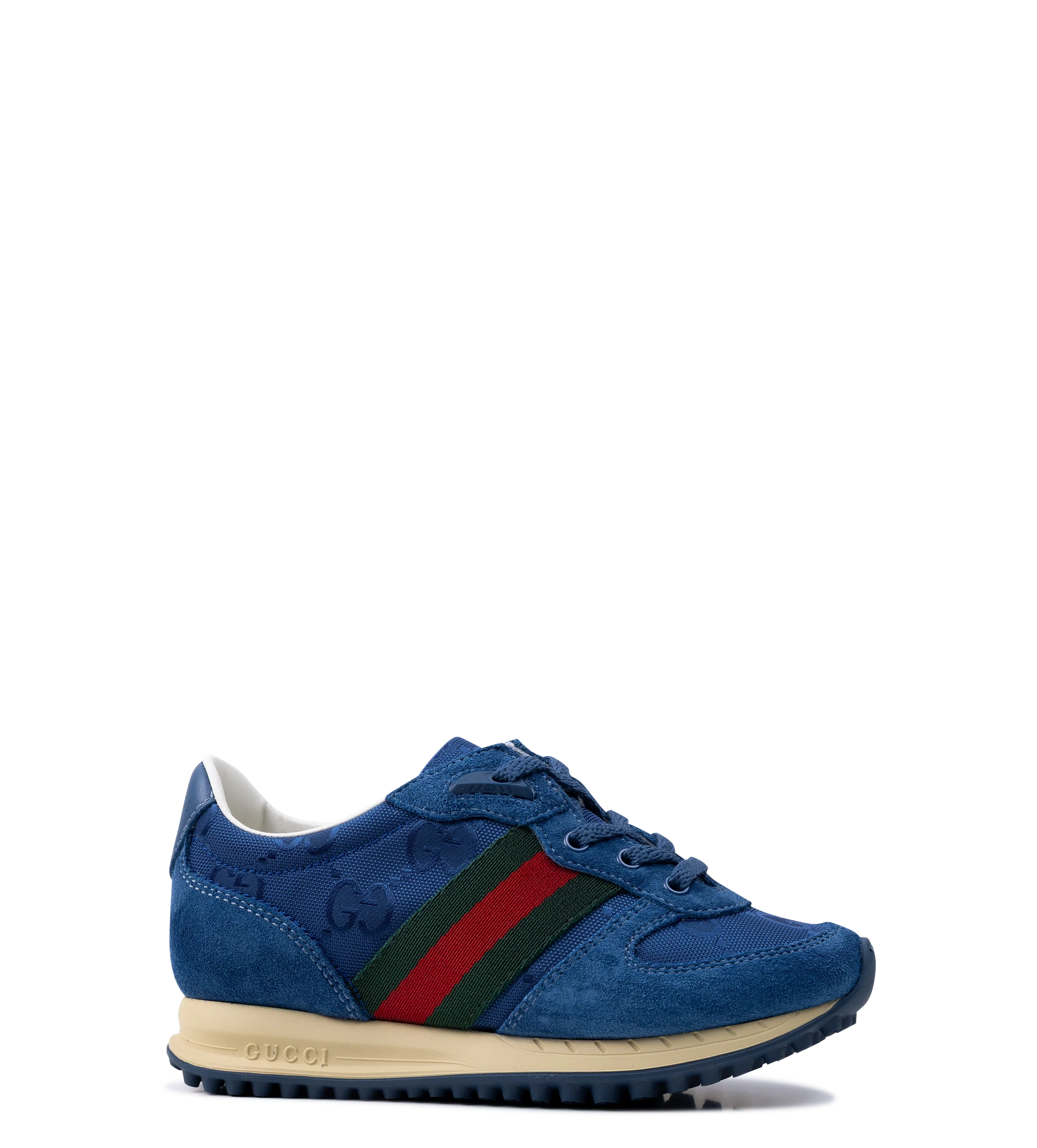 Gucci Re-Motion Leather Suede Sneakers in Blue (GS)