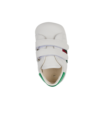 white Gucci Signature Stripe sneakers 