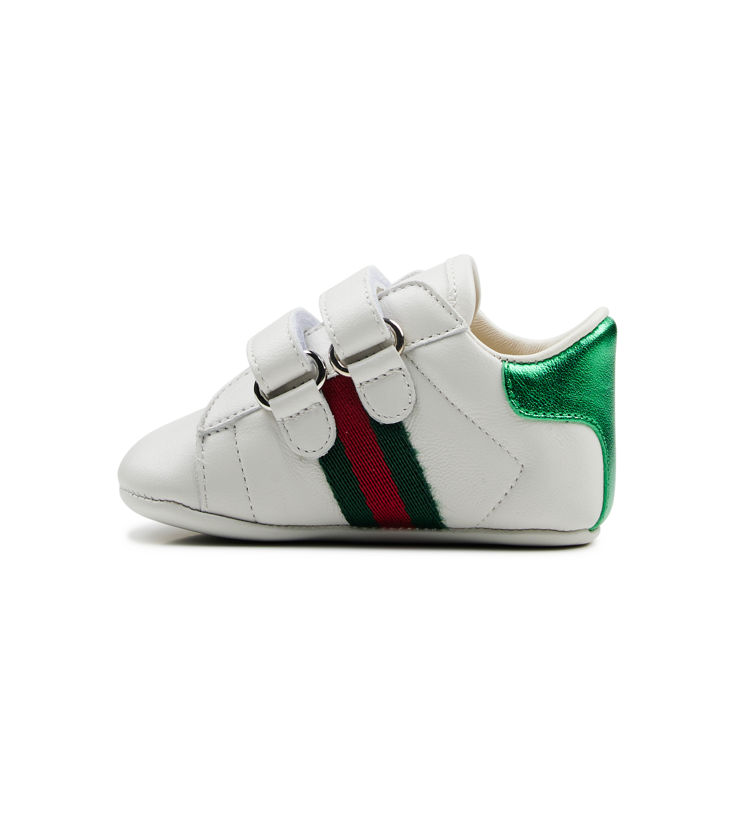 white baby gucci shoes