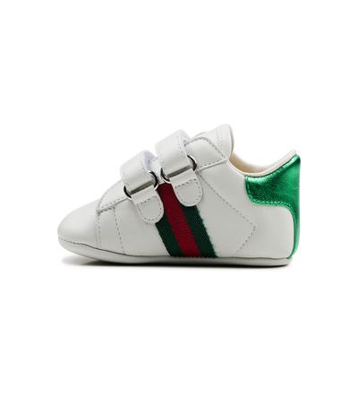 white baby gucci shoes
