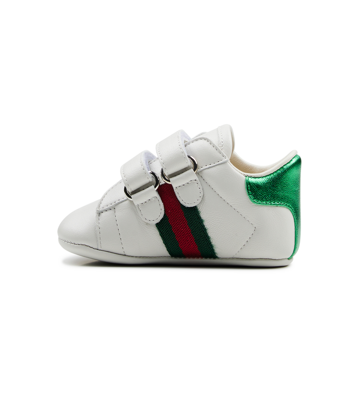 white baby gucci shoes