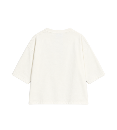 Kids T-shirt Met Logoprint Wit