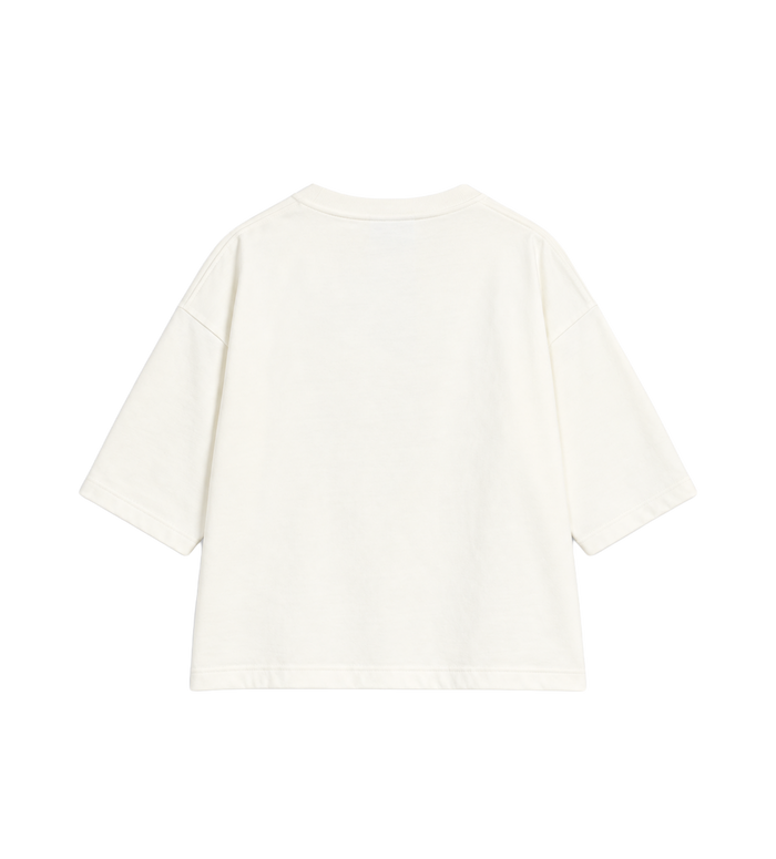 Kids T-shirt Met Logoprint Wit