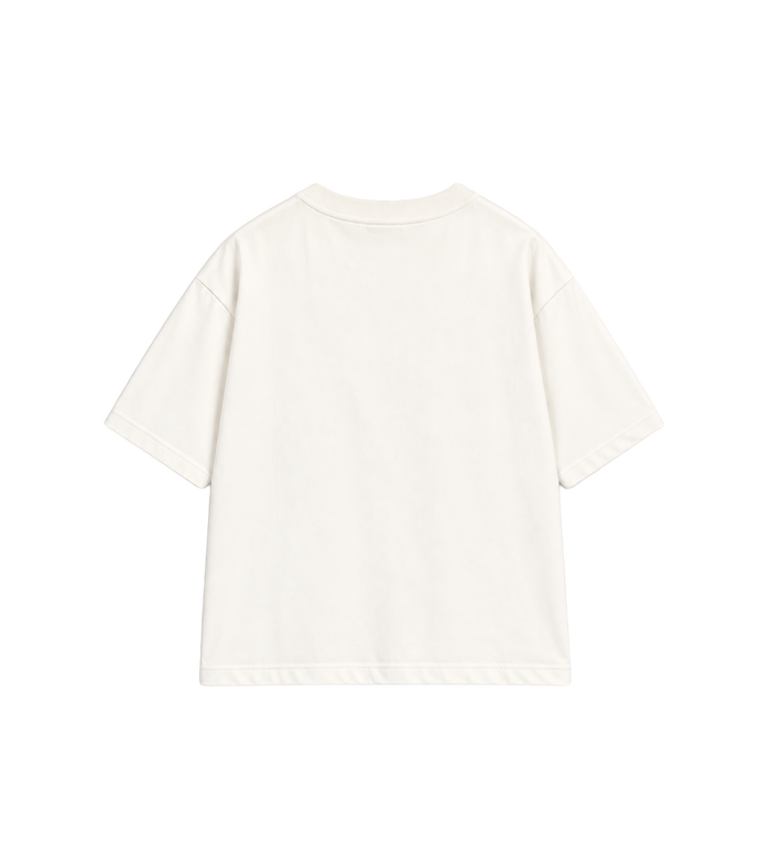 Kids Katoenen T-shirt Met Print Wit