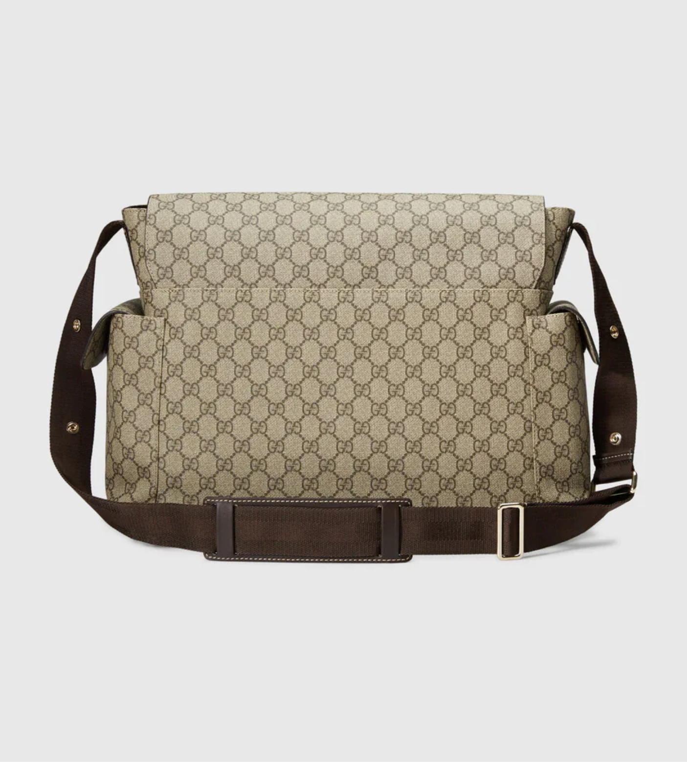 Gucci GG Plus Satchel Diaper Bag in Beige (Baby)