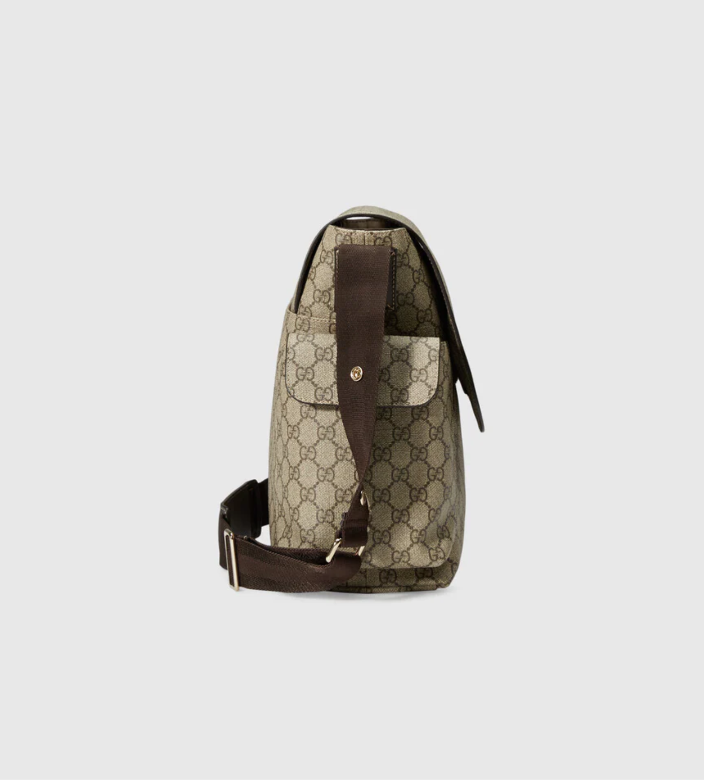 Gucci GG Plus Satchel Diaper Bag in Beige (Baby)