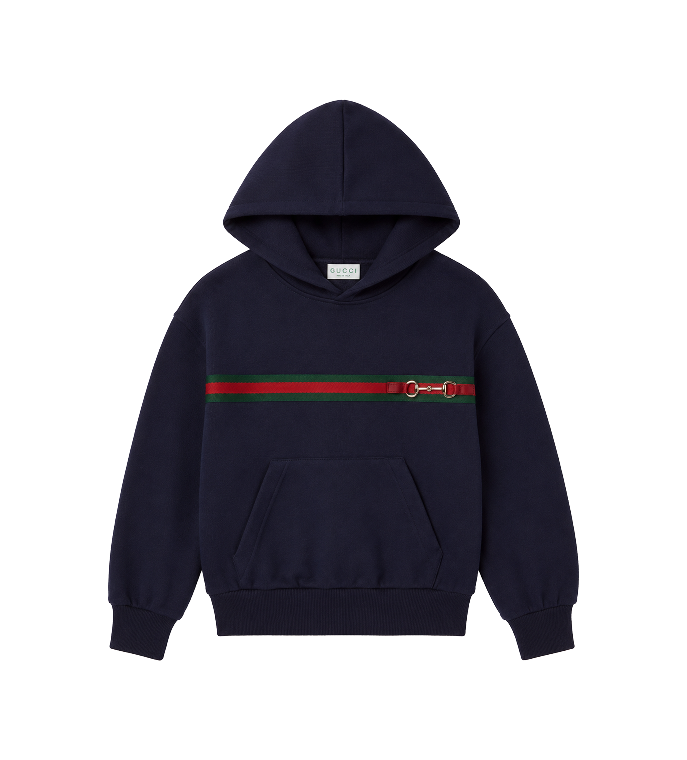 Gucci Children’s Hoodie With Web in Dark Night Sky