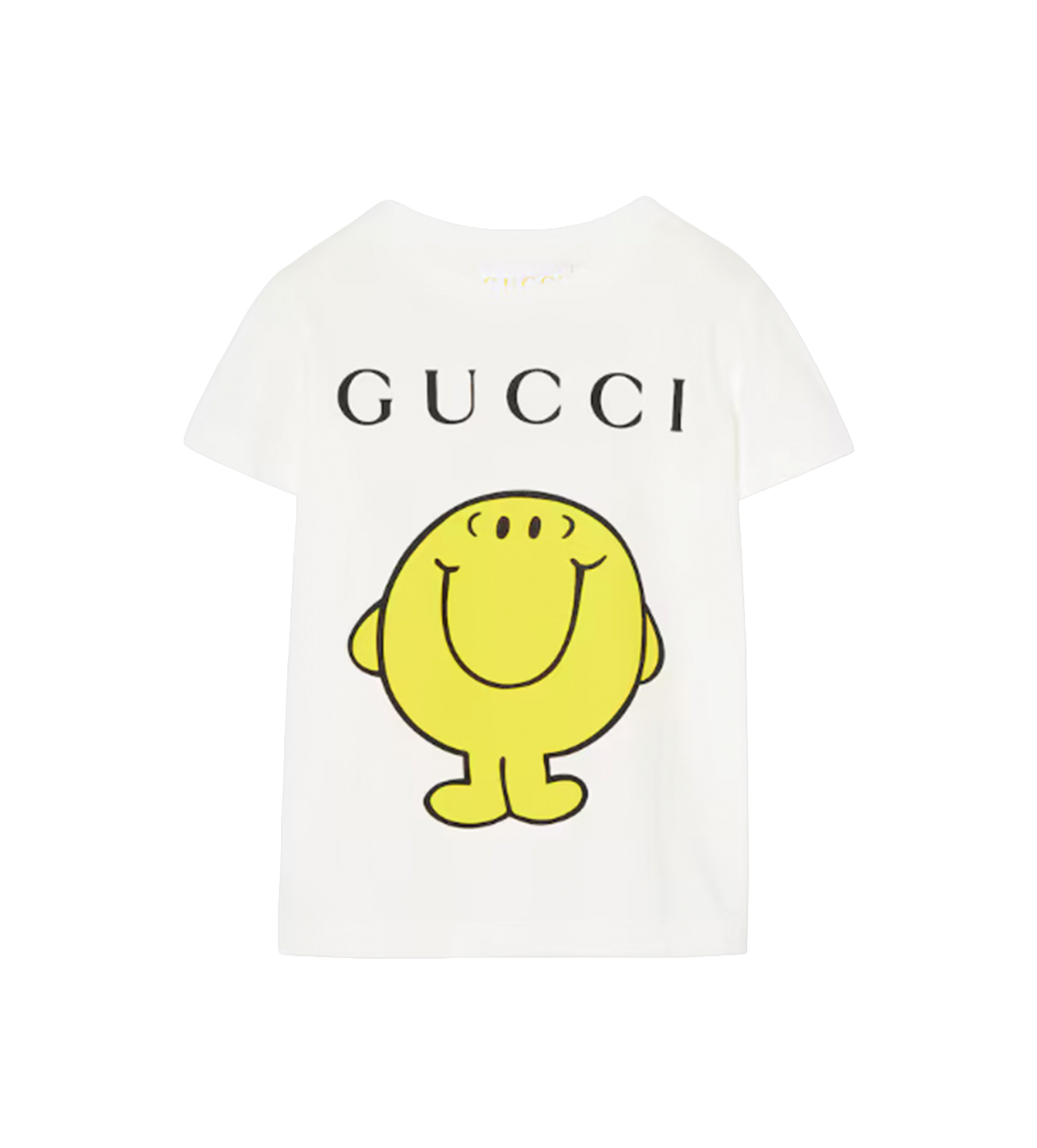 Gucci Baby Cotton T-Shirt With Print in New White