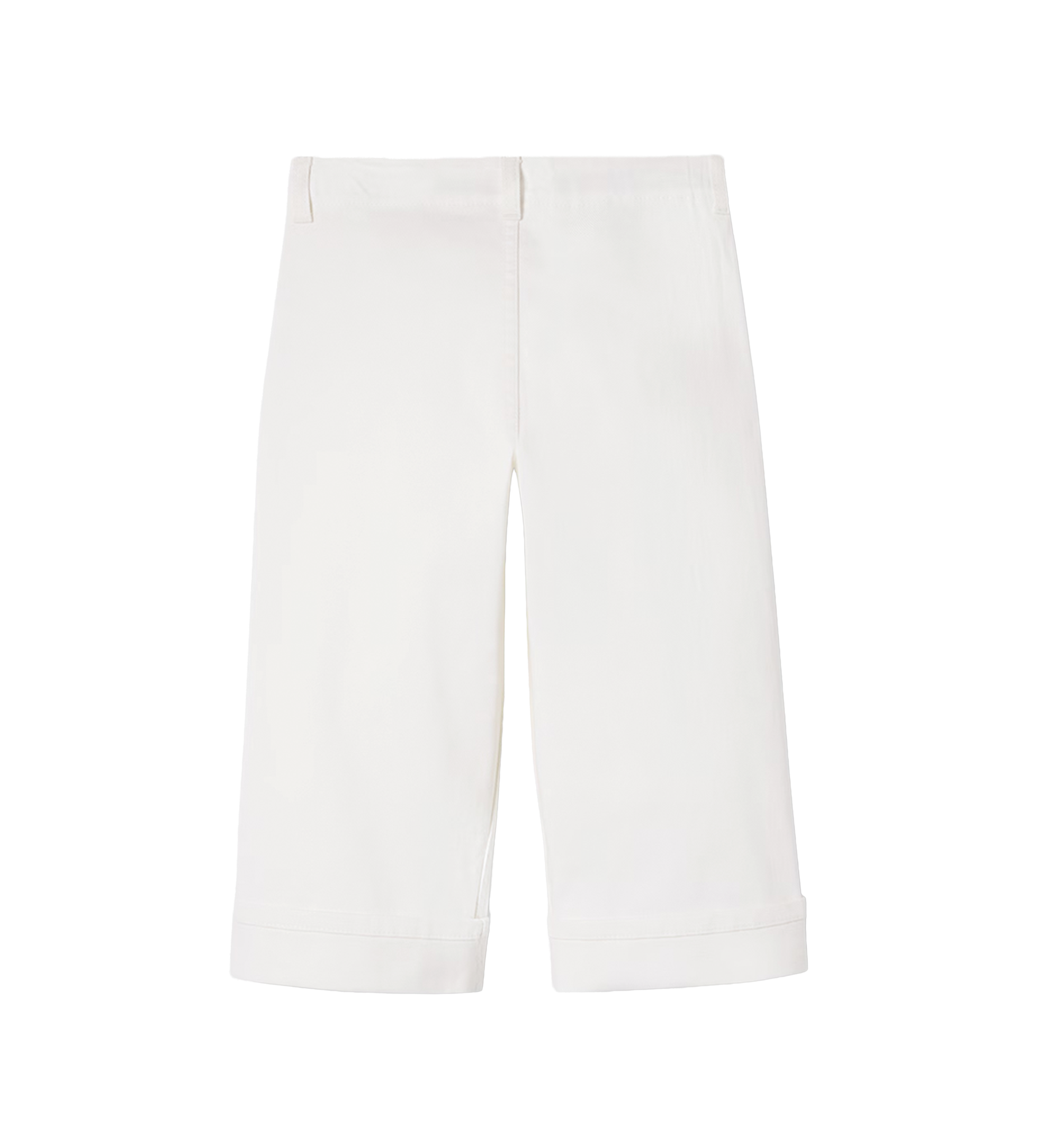 Gucci Children’s Denim Pants With Web in White