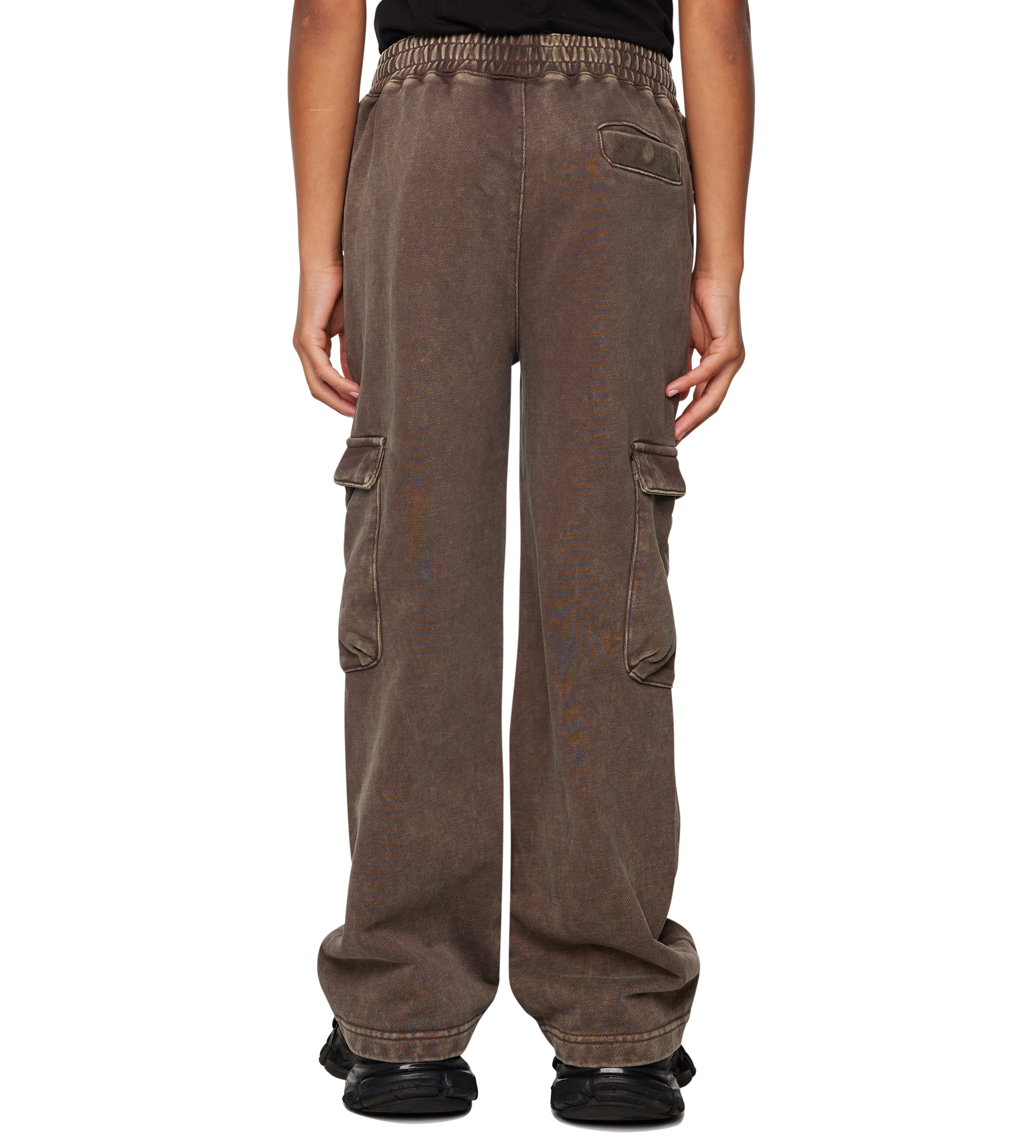 Circles Straight Leg Washed Brown