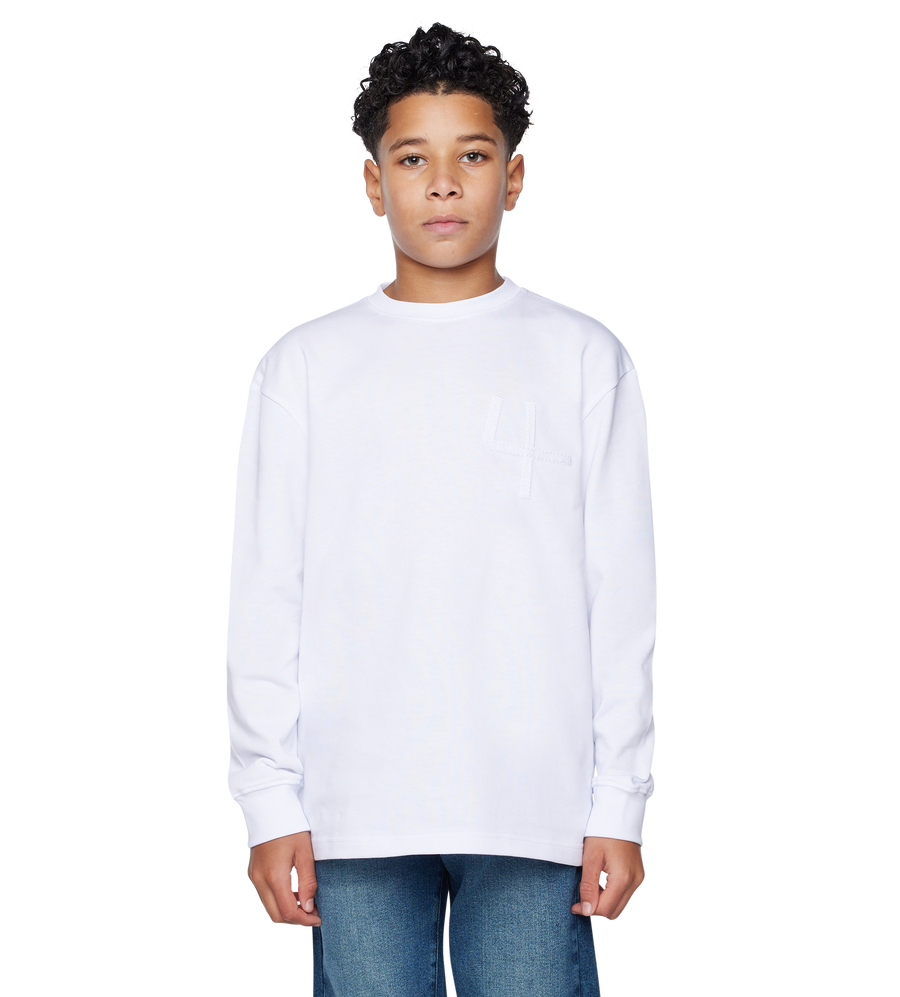 Beltloop Longsleeve White