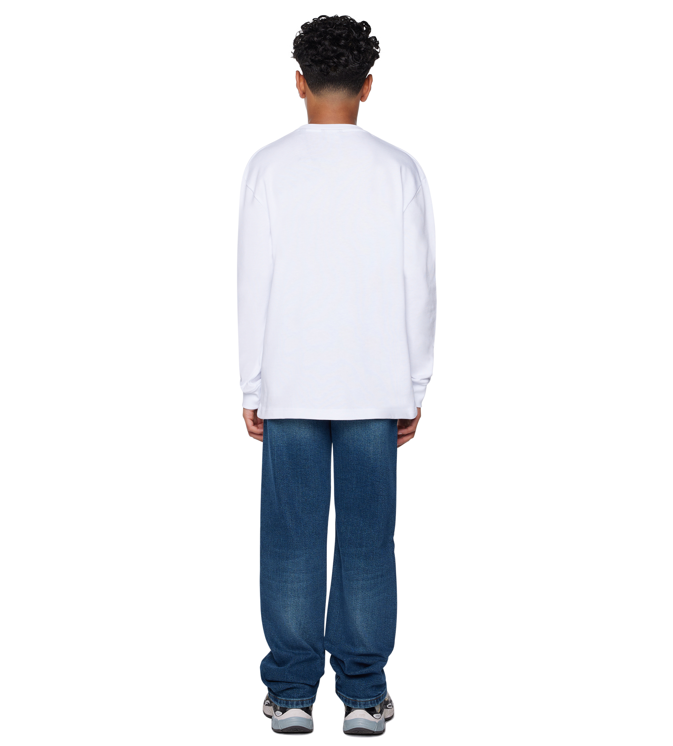 Beltloop Longsleeve White
