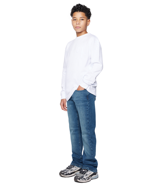 Beltloop Longsleeve White