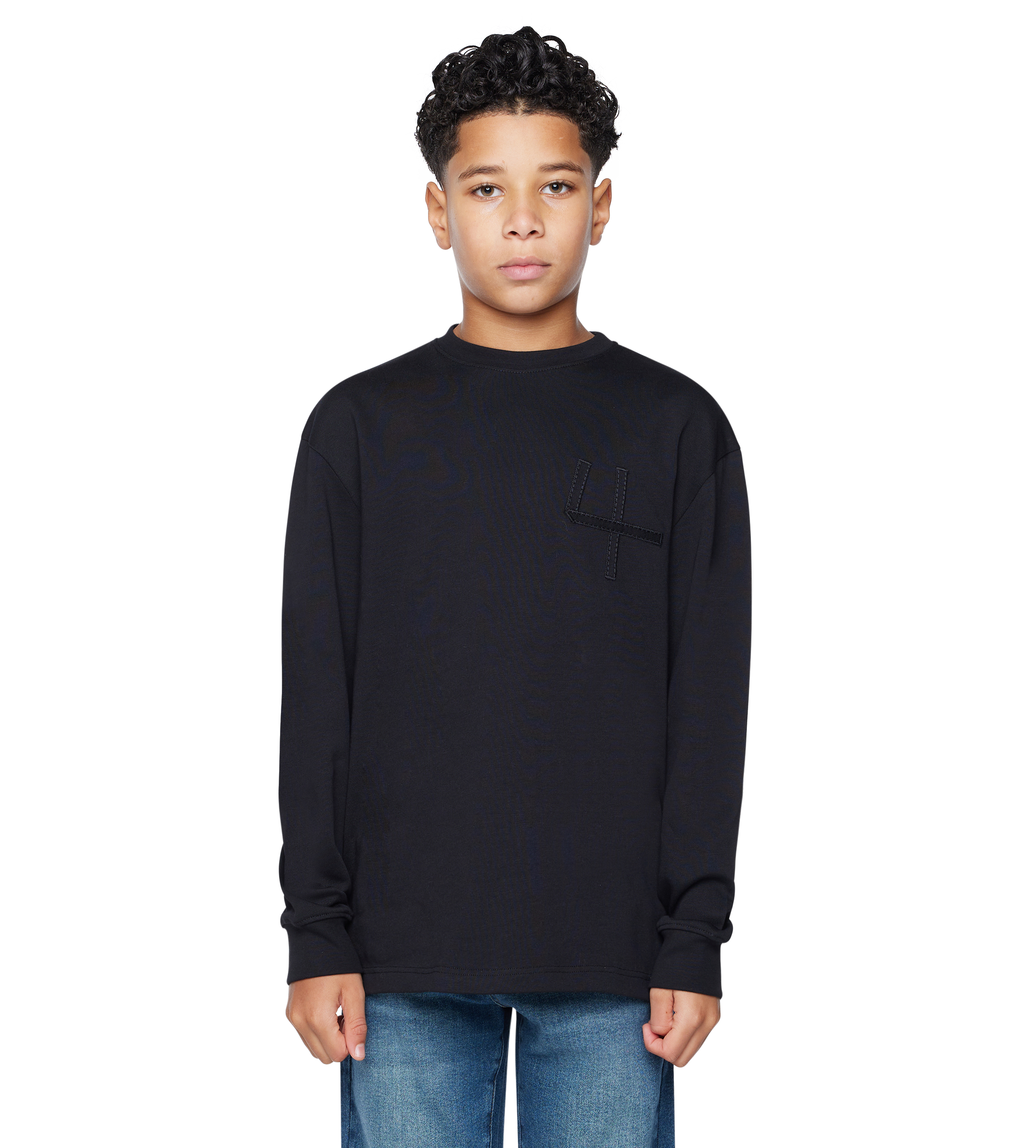 Beltloop Longsleeve Black