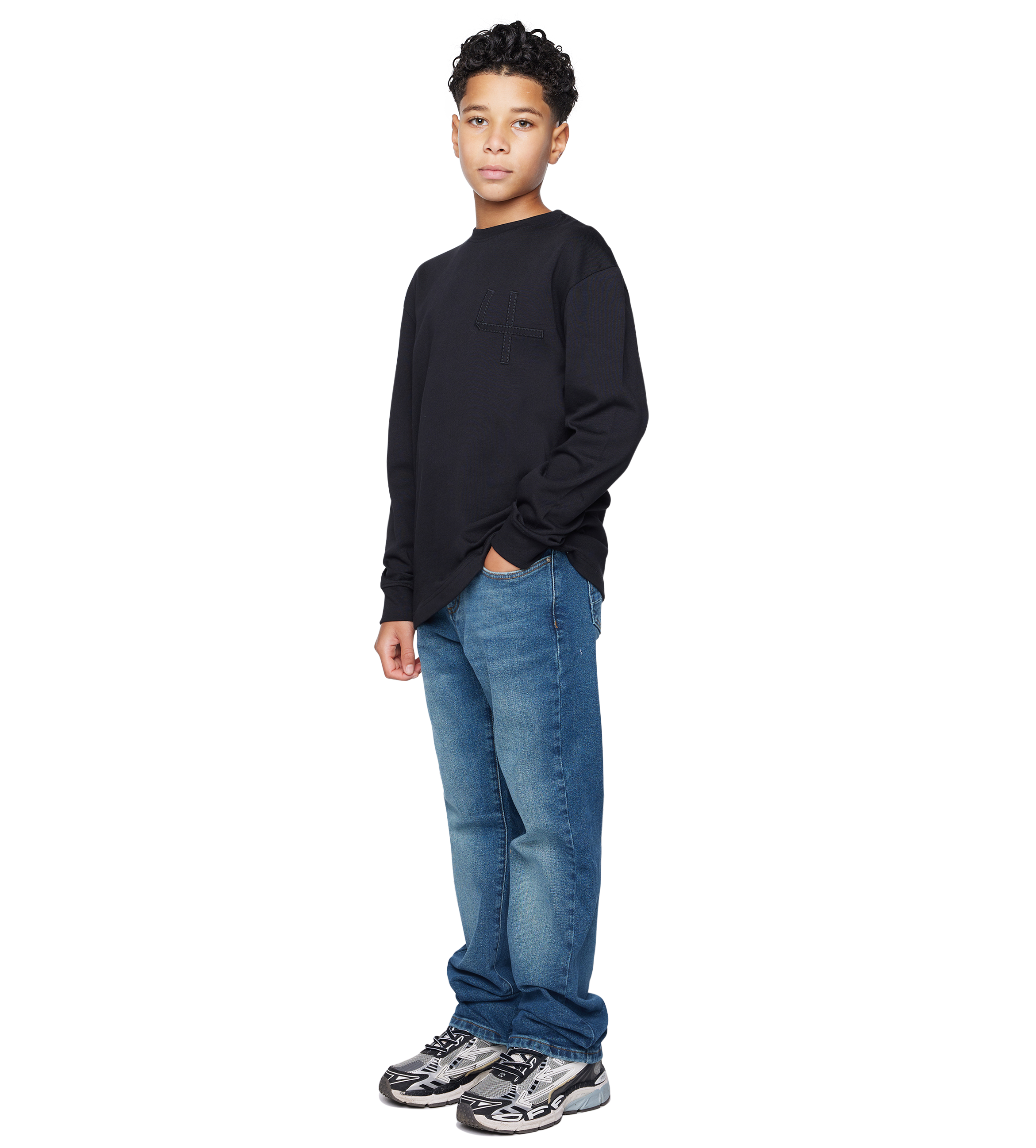 Beltloop Longsleeve Black