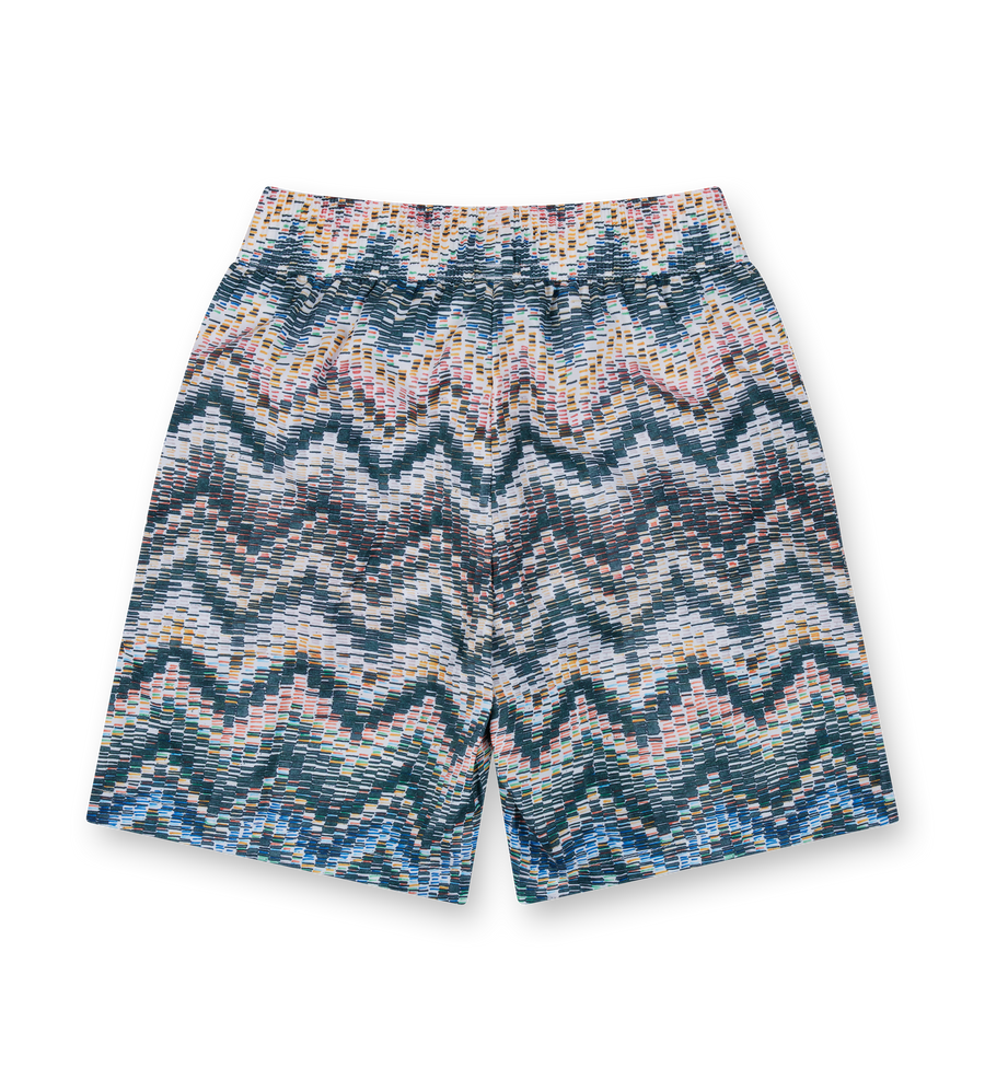 Missoni Kids Zigzag Swim Shorts in Multicolour