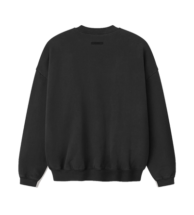 Kids Campus Jaren 90 Crewneck Sweatshirt in Faded Zwart