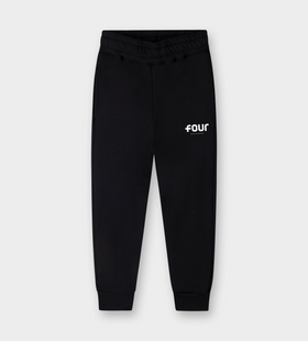 Logo joggingbroek zwart