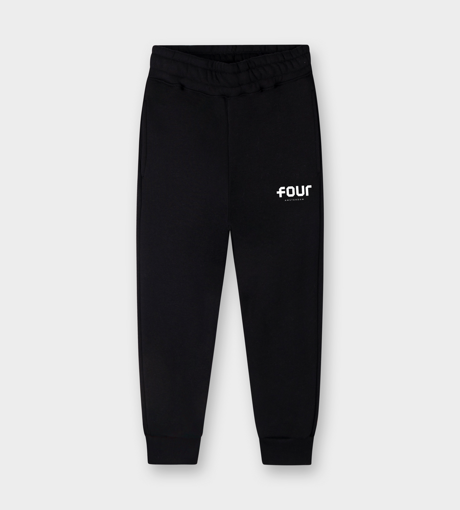 Logo joggingbroek zwart