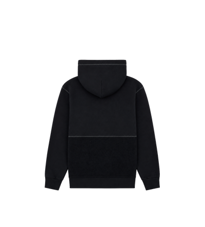 Circles Inside Out Hoodie Black