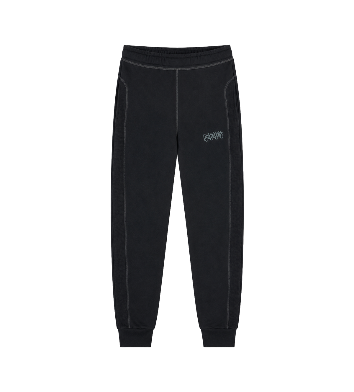 Circles Inside Out Sweatpants Black