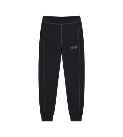 Circles Inside Out Sweatpants Black