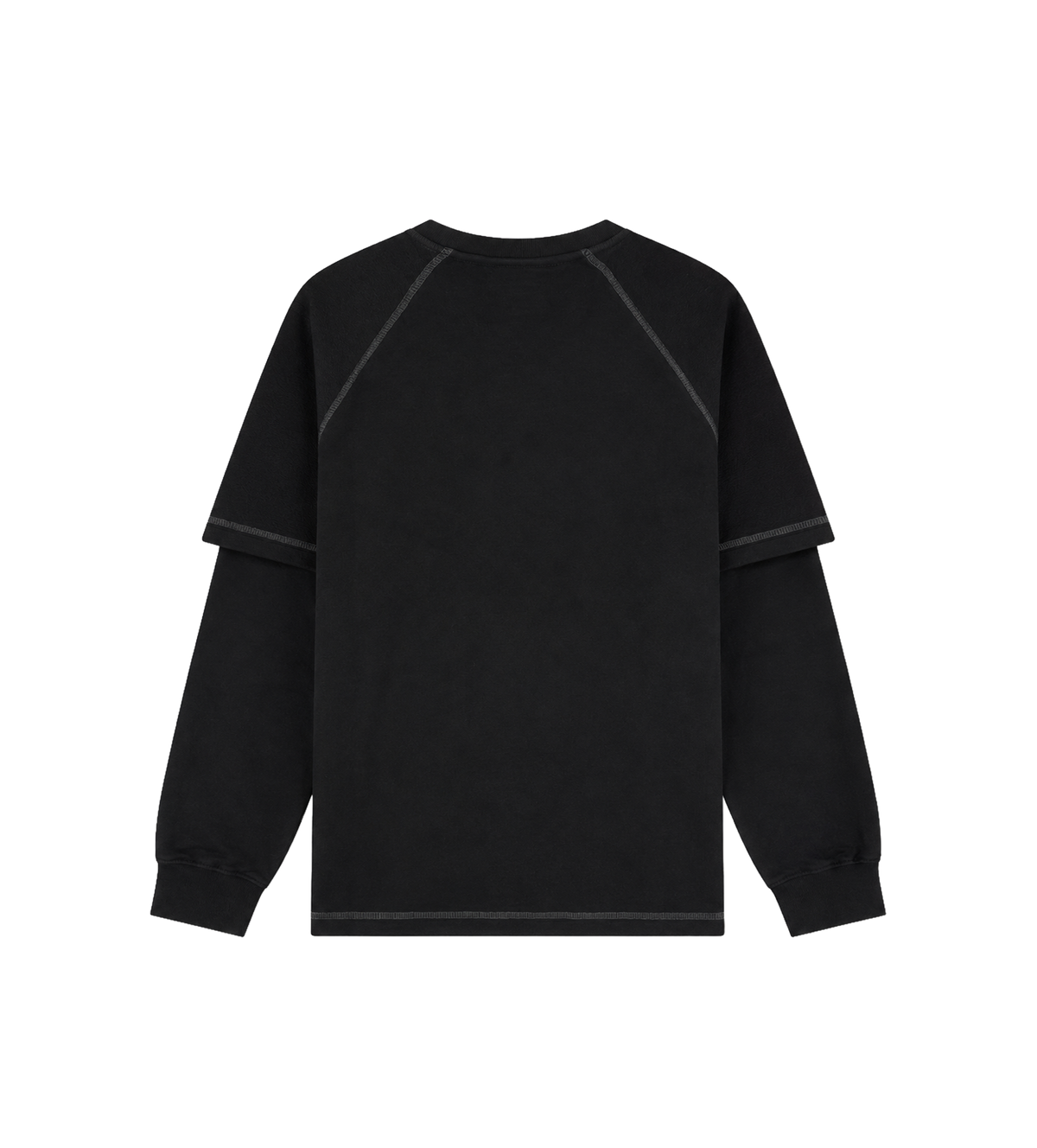 Circles Inside Out Longsleeve DL Zwart