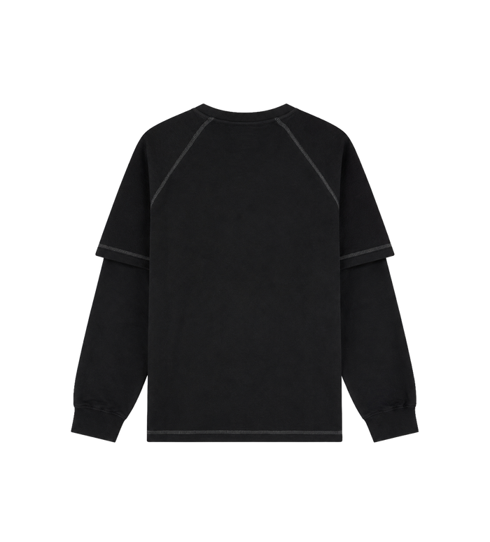 Circles Inside Out Longsleeve DL Zwart