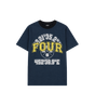 Special Two Tone T-shirt Marineblauw/ Zwart