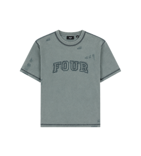 Arch T-shirt Washed Grijs