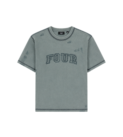 Arch T-shirt Washed Grijs