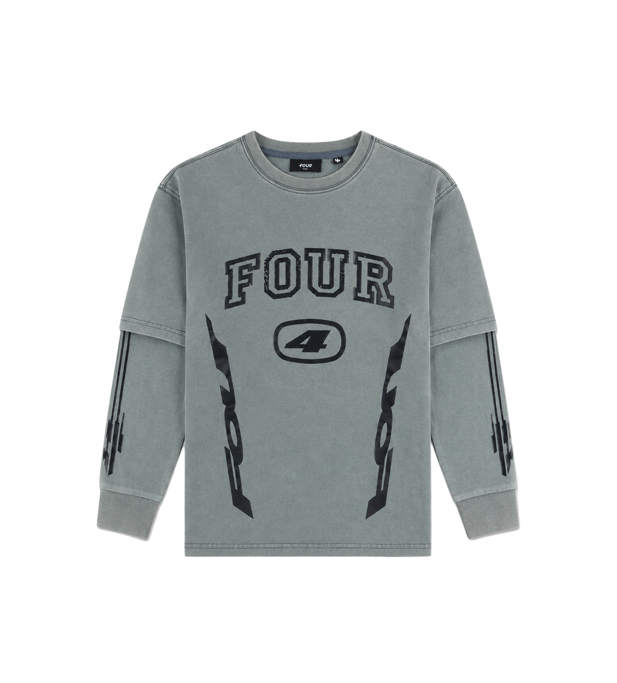 Arch DL longsleeve Washed Grijs