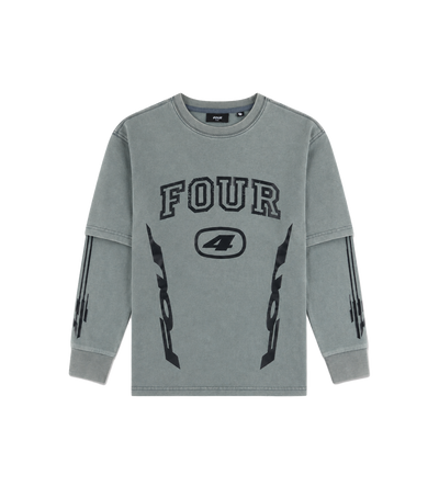 Arch DL longsleeve Washed Grijs