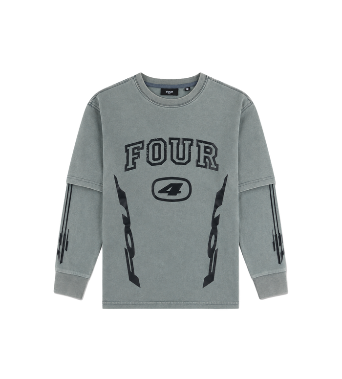 Arch DL longsleeve Washed Grijs