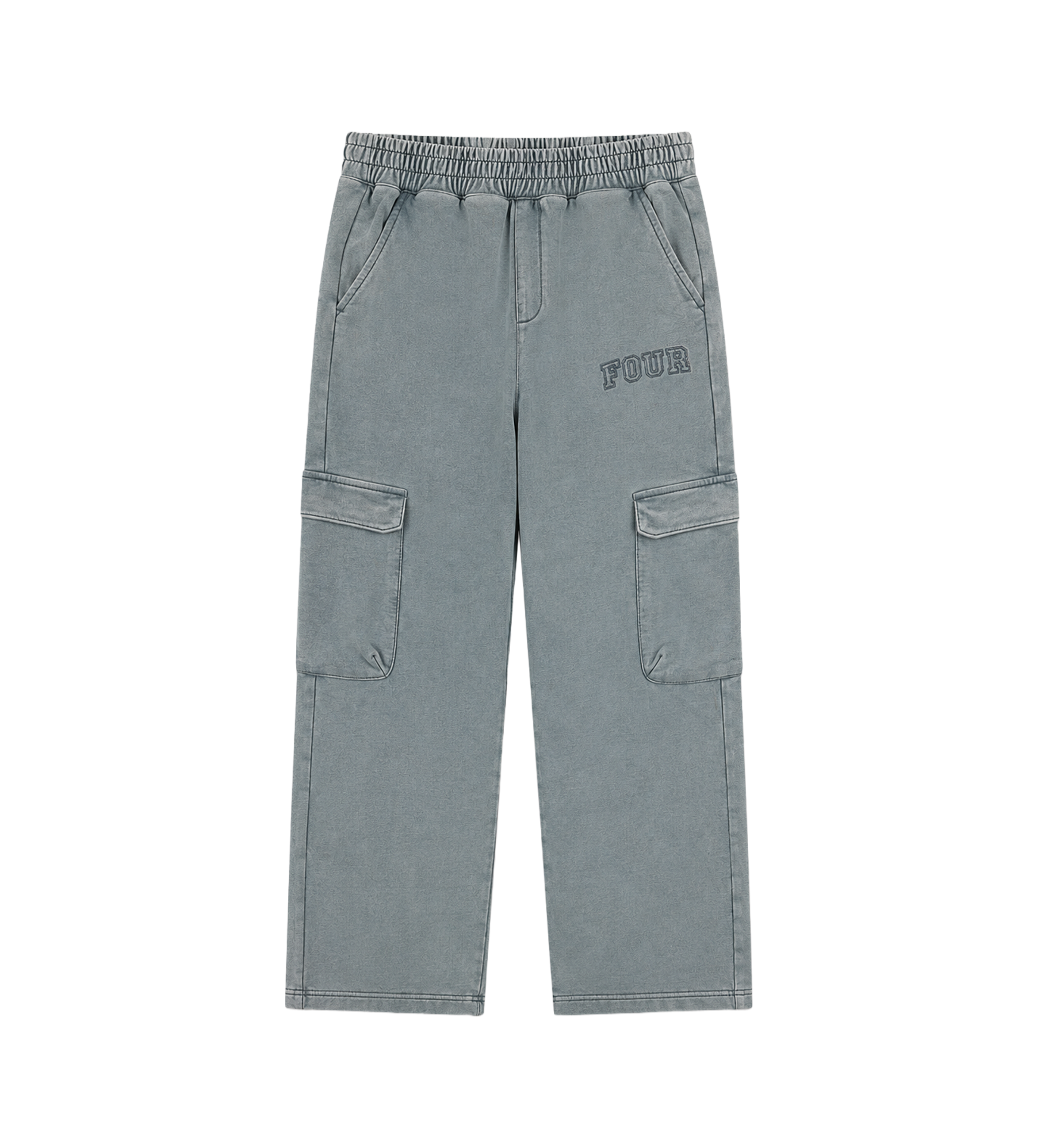 Arch Cargo Sweatpants Washed Grijs