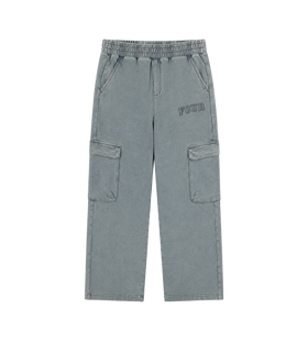 Arch Cargo Sweatpants Washed Grijs