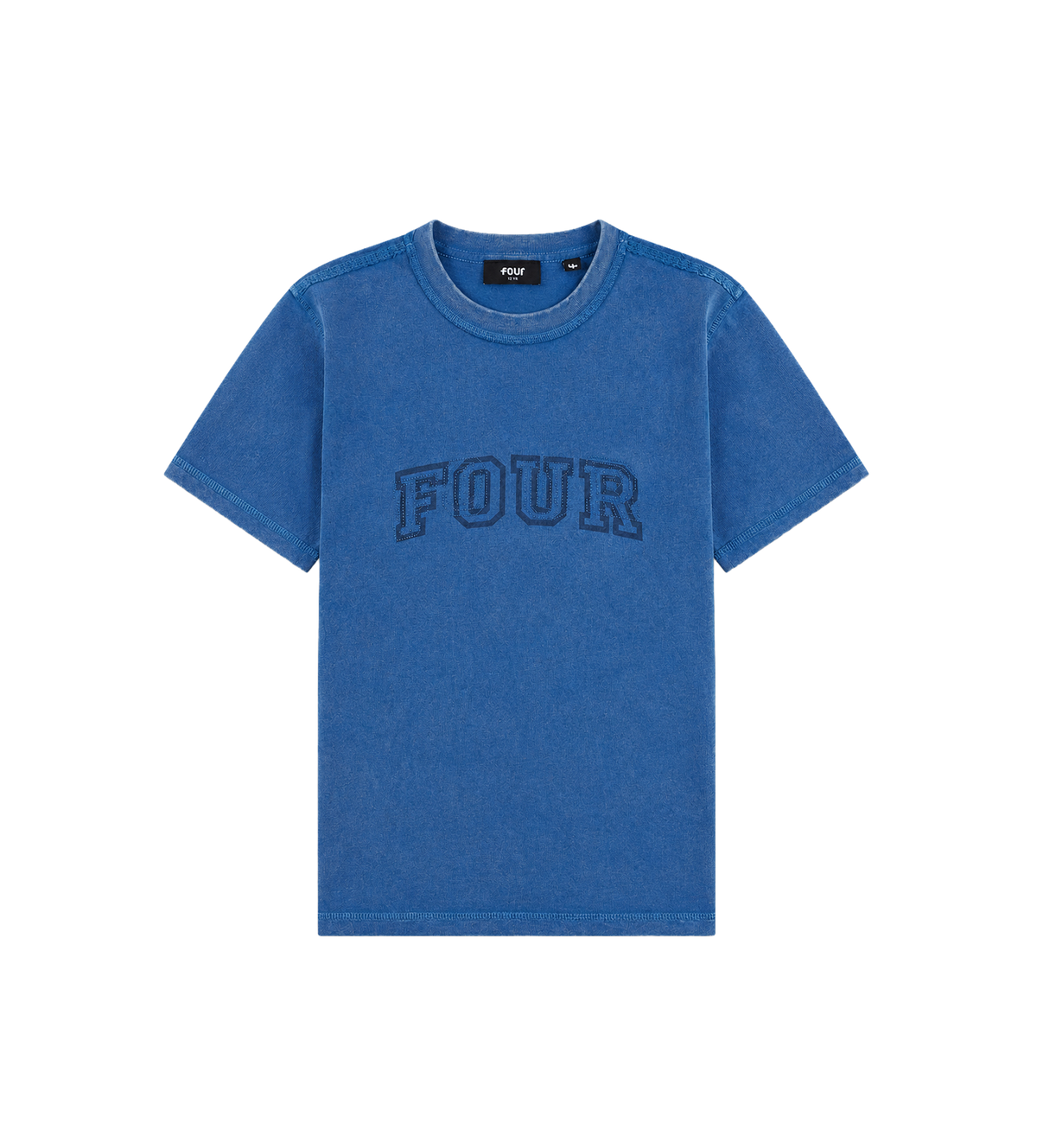 Arch T-shirt Washed Blauw