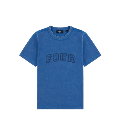 Arch T-shirt Washed Blauw