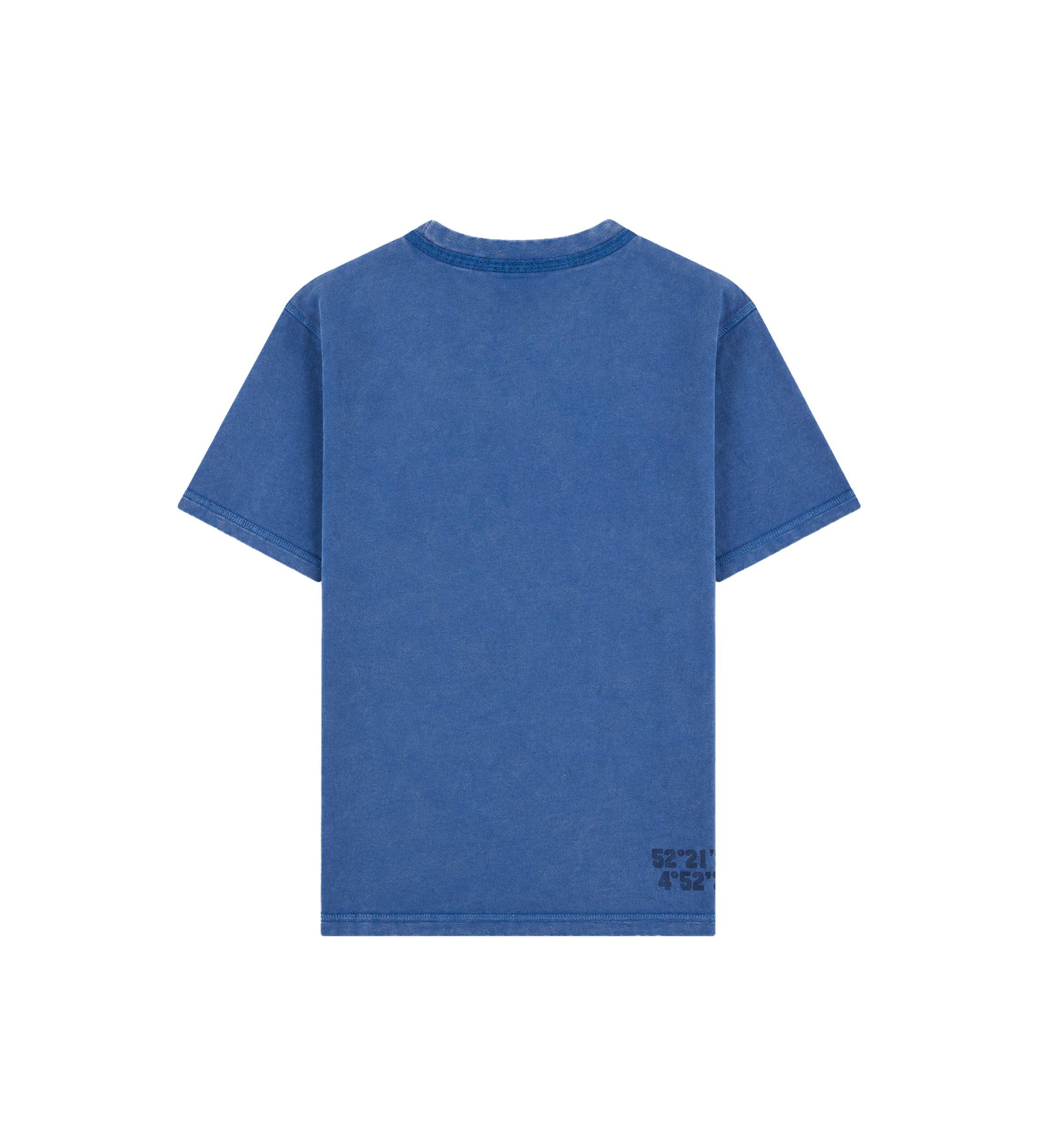 Arch T-shirt Washed Blauw