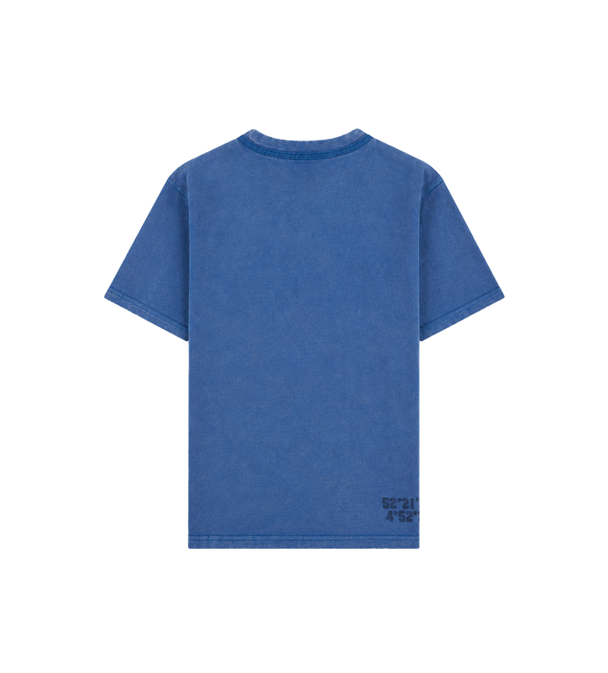 Arch T-shirt Washed Blauw