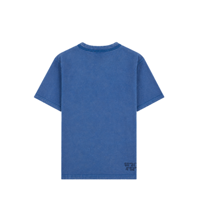 Arch T-shirt Washed Blauw