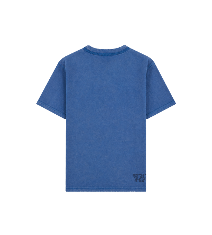 Arch T-shirt Washed Blauw